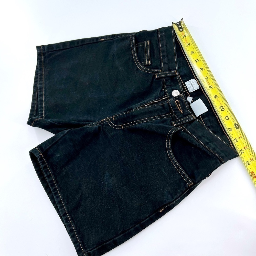 Calvin Klein Jeans Black 100% Cotton Women’s Shorts size 6 - Picture 11 of 12
